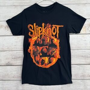 Slipknot Graphic T-Shirt‎ Mens S Black We Are Not Your Kind Flame Band Tee 2020